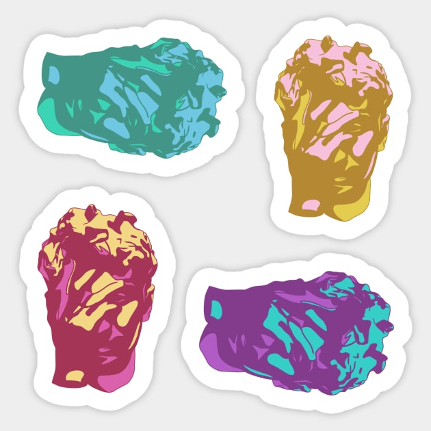 Glass Animals Dreamland Sticker Set Sticker by SpareFilm